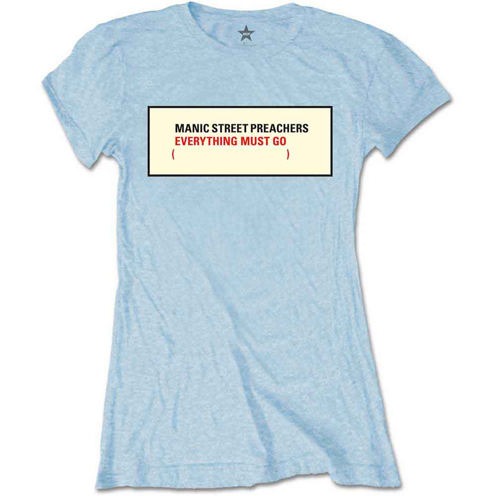 Manic Street Preachers | Everything Must Go - T-Shirt Blue