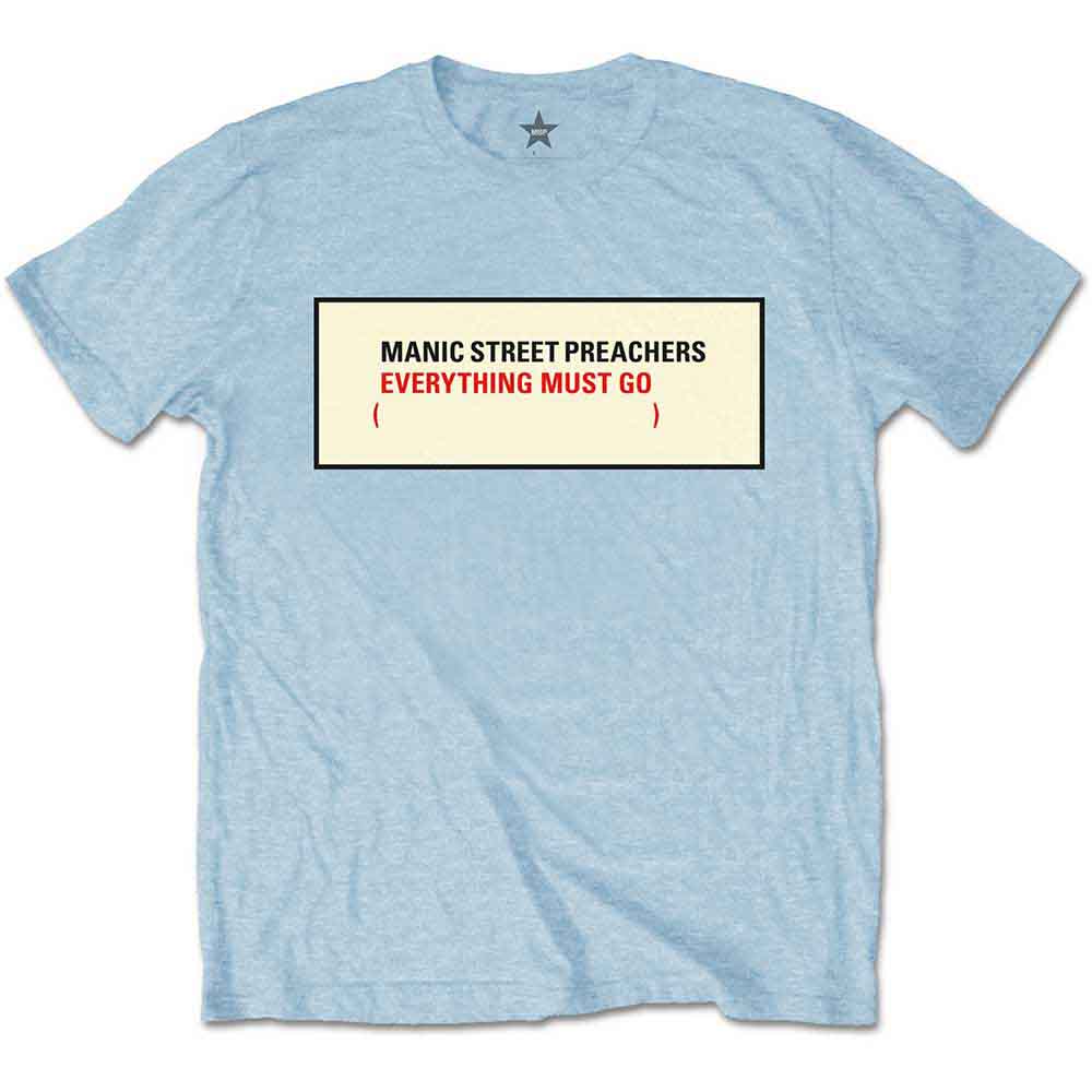 Manic Street Preachers | Everything Must Go - T-Shirt Blue