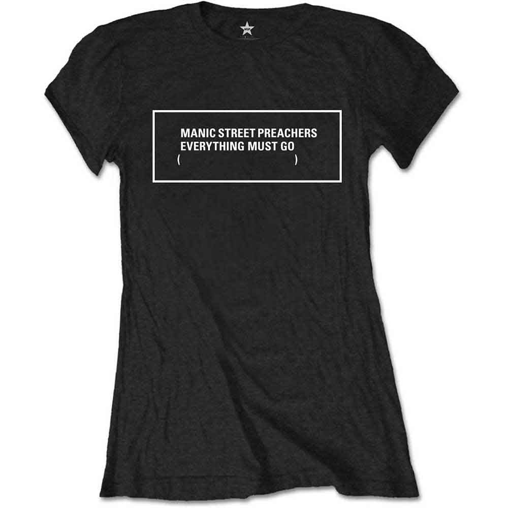 Manic Street Preachers | Everything Must Go Monochrome - T-Shirt Black