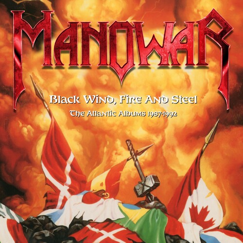 Manowar | Black Wind, Fire & Steel: Atlantic Albums 1987-1992 [Import] (3 Cd's) - CD
