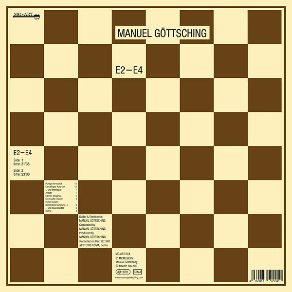 MANUEL GOTTSCHING | E2-E4 (35th Anniversary Edition) - Vinyl