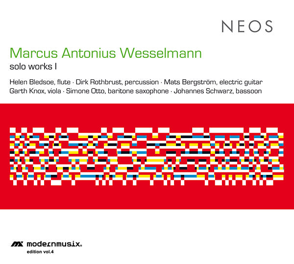 MARCUS ANTONIUS WESSELMANN | Solo Works I - CD