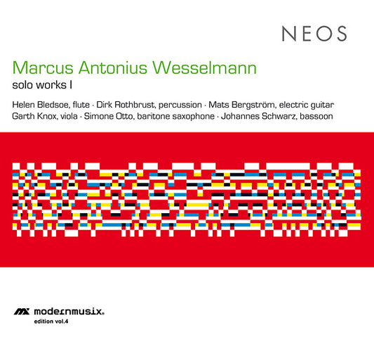 MARCUS ANTONIUS WESSELMANN | Solo Works I - CD