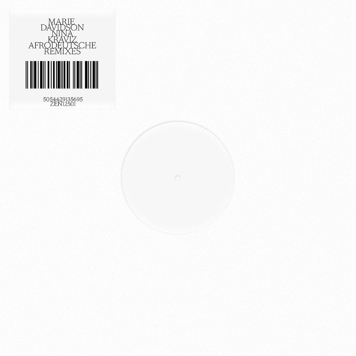 Marie Davidson | Nina Kraviz x Afrodeutsche Remixes - Vinyl