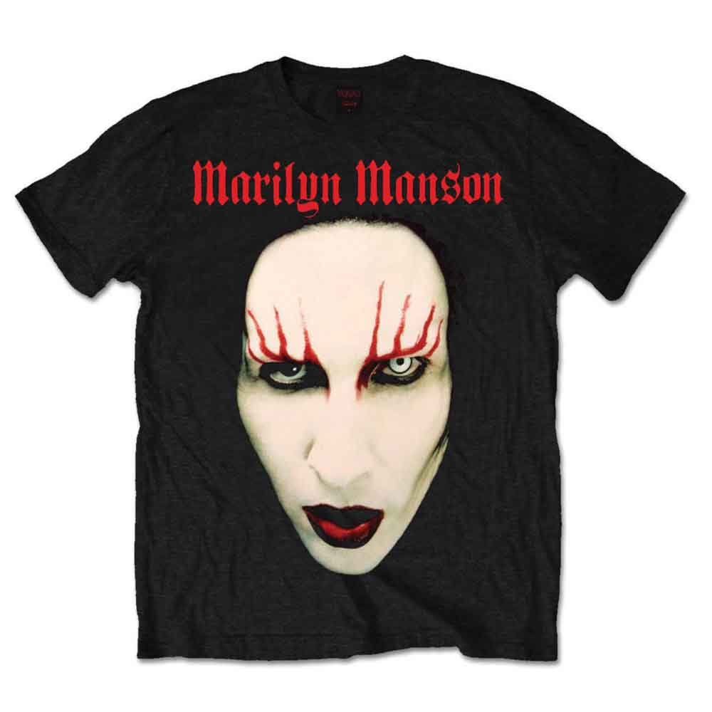 Marilyn Manson | Red Lips - T-Shirt Black