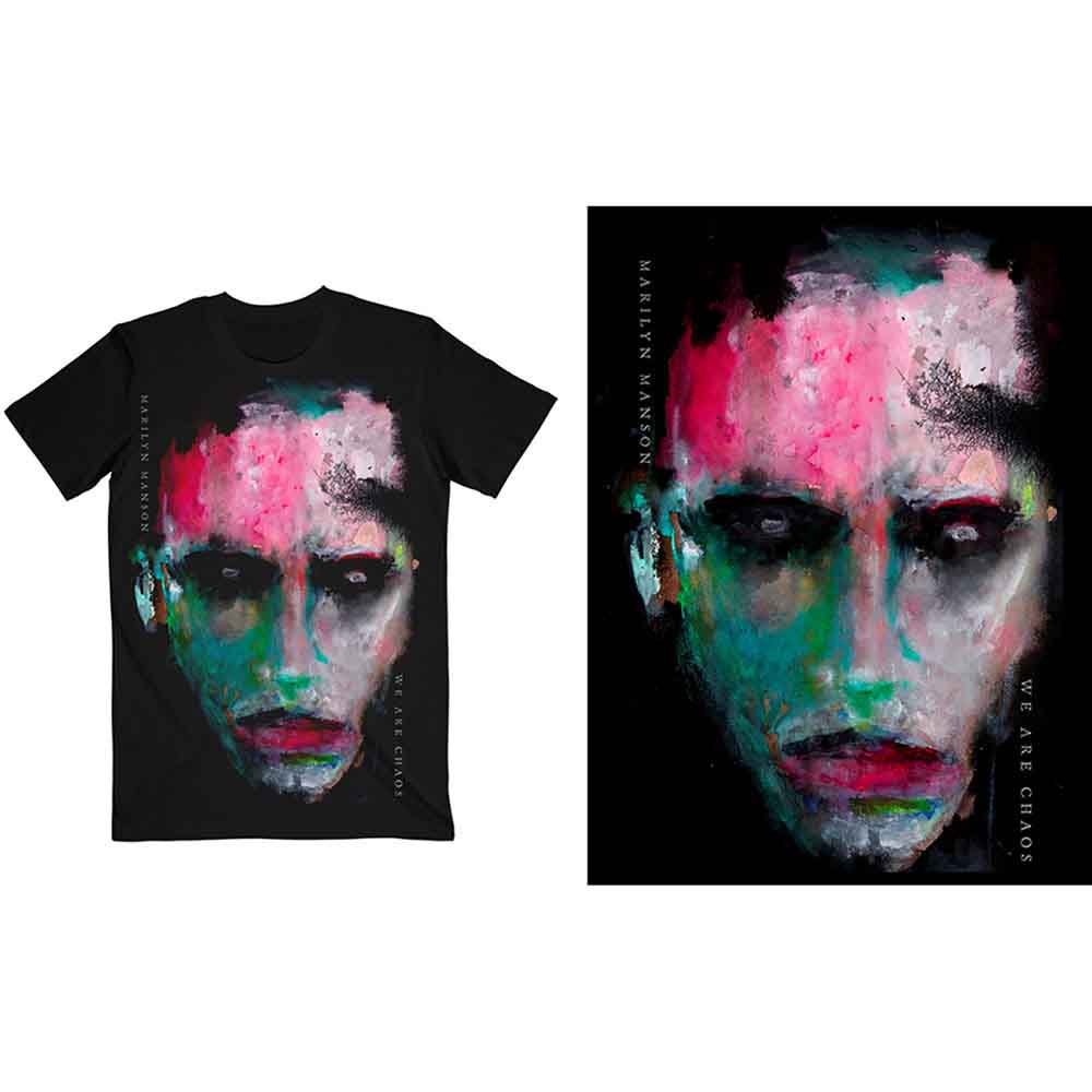 Marilyn Manson | We Are Chaos Cover - T-Shirt Black