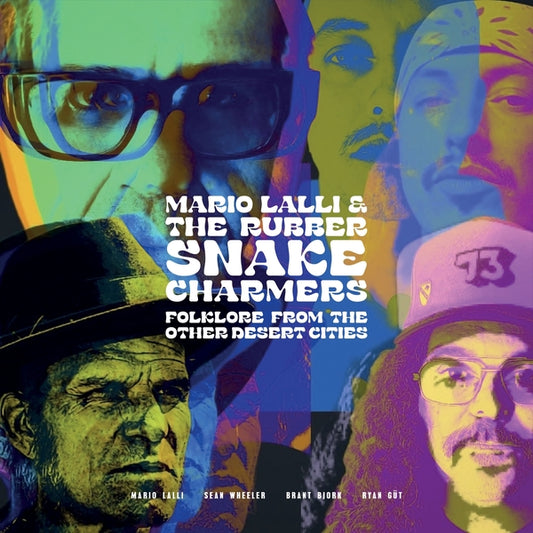 MARIO LALLI & THE RUBBER SNAKE CHARMERS | Folklore From Other Desert Cities (Violet Vinyl) - Vinyl