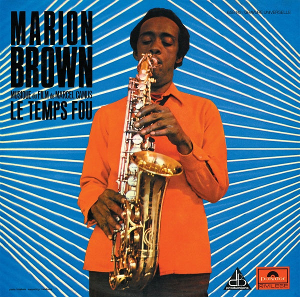 Marion Brown & Leo Smith | Le Temps Fou (Musique du film de Marcel Camus) - Vinyl
