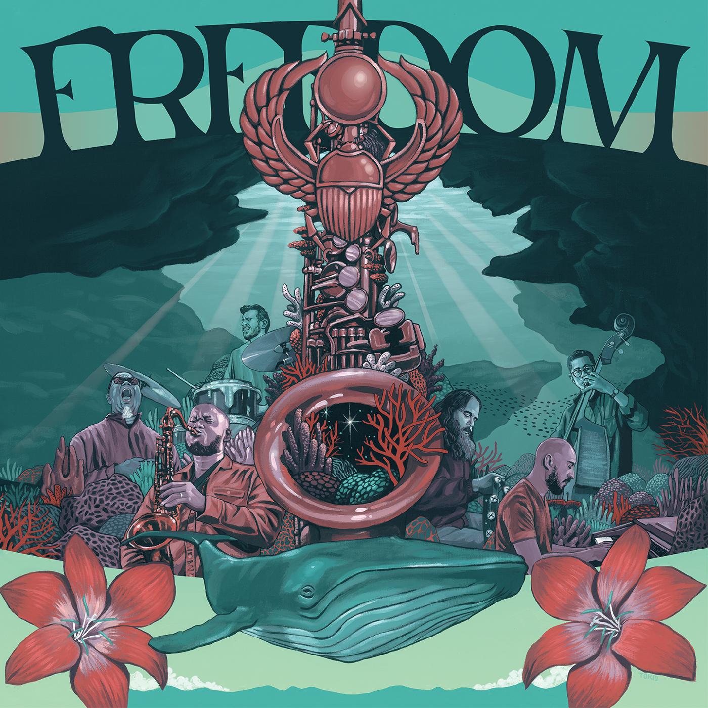 Mark & Friends de Clive-Lowe | Freedom - Celebrating The Music Of Pharaoh Sanders - Vinyl