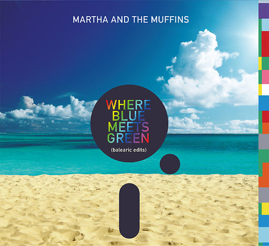 MARTHA AND THE MUFFINS | Where Blue Meets Green (Balearic Edits) - CD