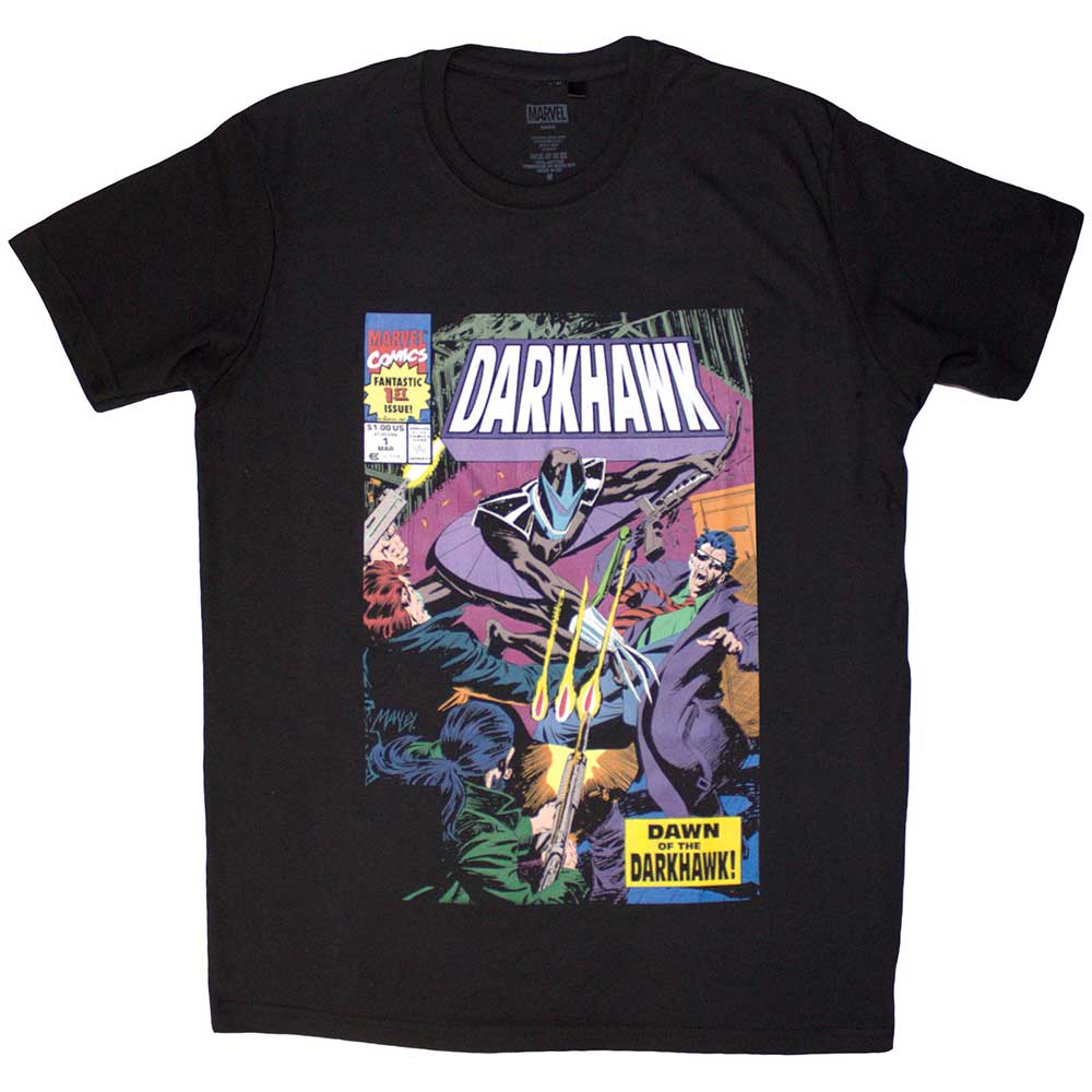 Marvel Comics | Darkhawk Comic Cover - Black