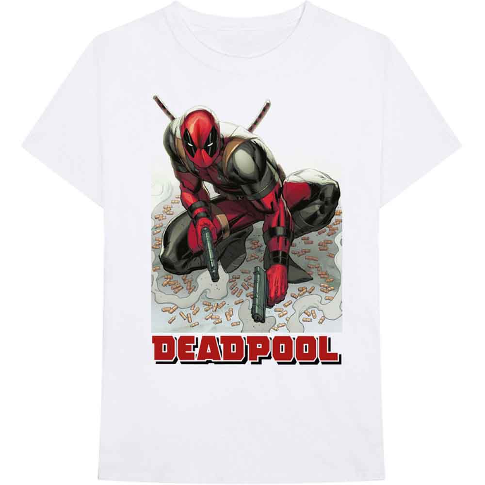 Marvel Comics | Deadpool Bullet - T-Shirt White