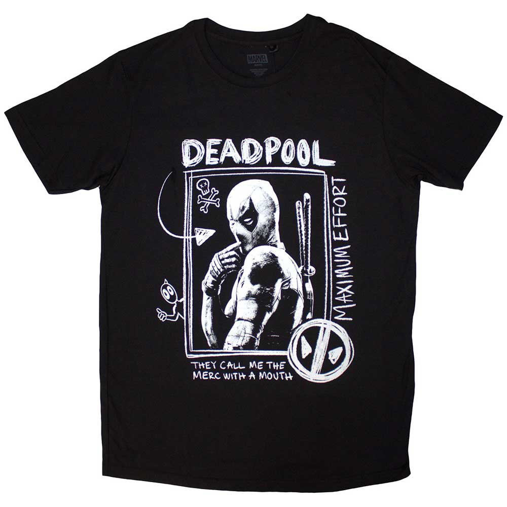 Marvel Comics | Deadpool Merc With A Mouth Max Effort - Black
