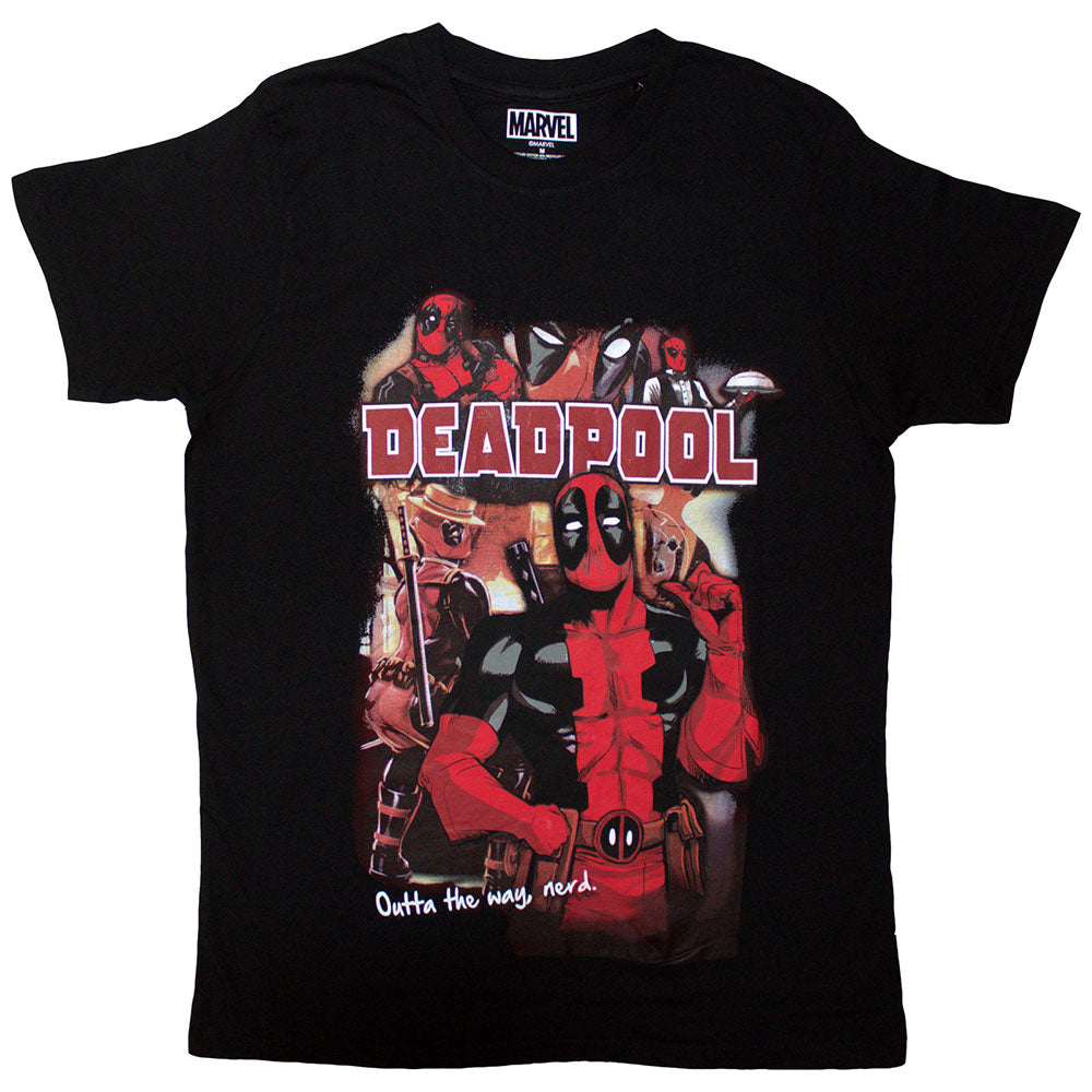 Marvel Comics | Deadpool Outta The Way Nerd - Black
