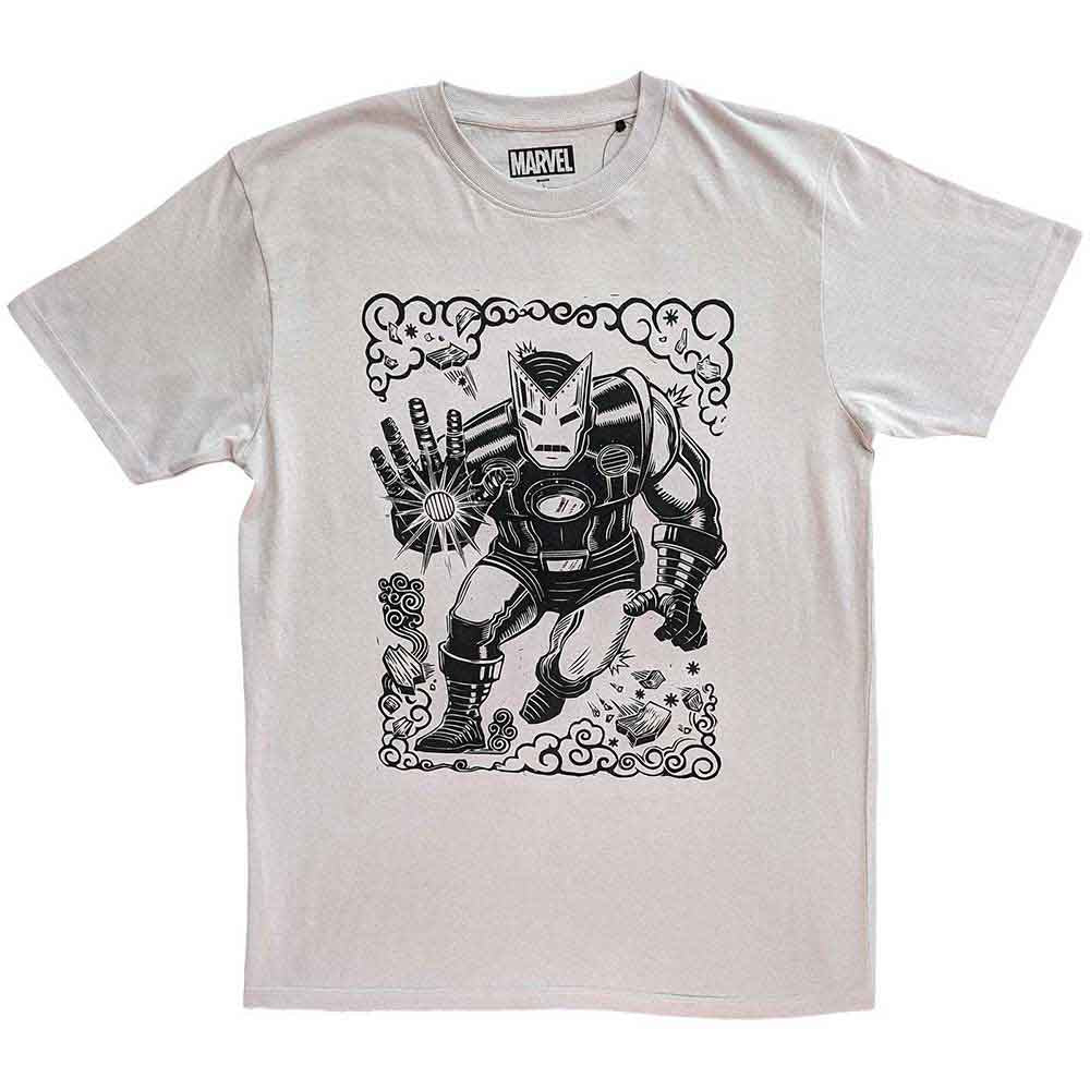 Marvel Comics | Iron Man Sketch - T-Shirt Neutral