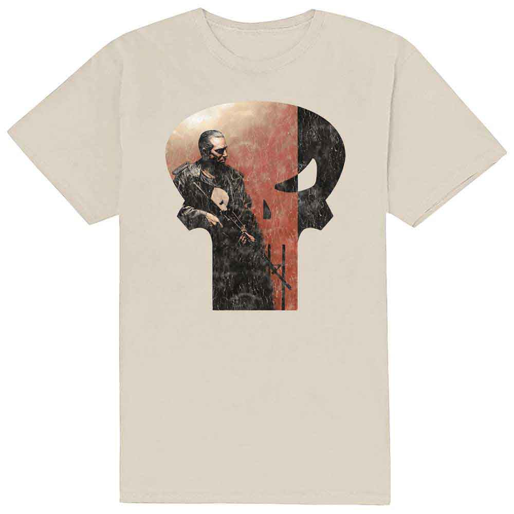 Marvel Comics | Punisher Skull Outline Character - T-Shirt Neutral