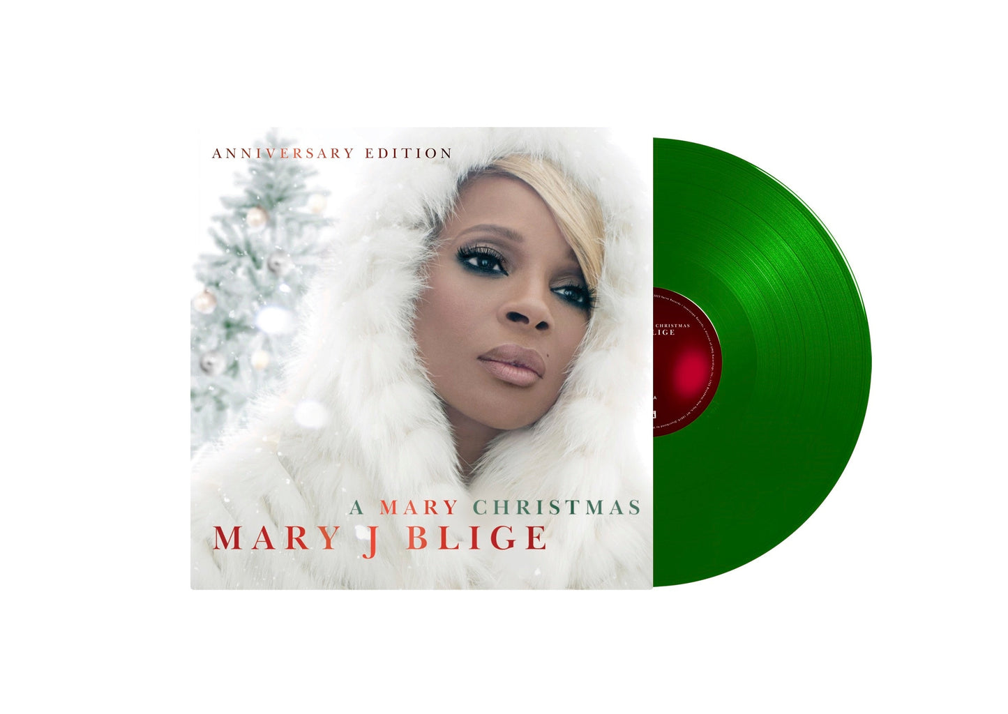 Mary J. Blige | A Mary Christmas (Anniversary Edition) [Translucent Green 2 LP] - Vinyl