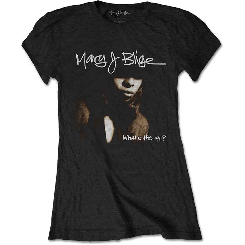 Mary J Blige | Cover - T-Shirt Black