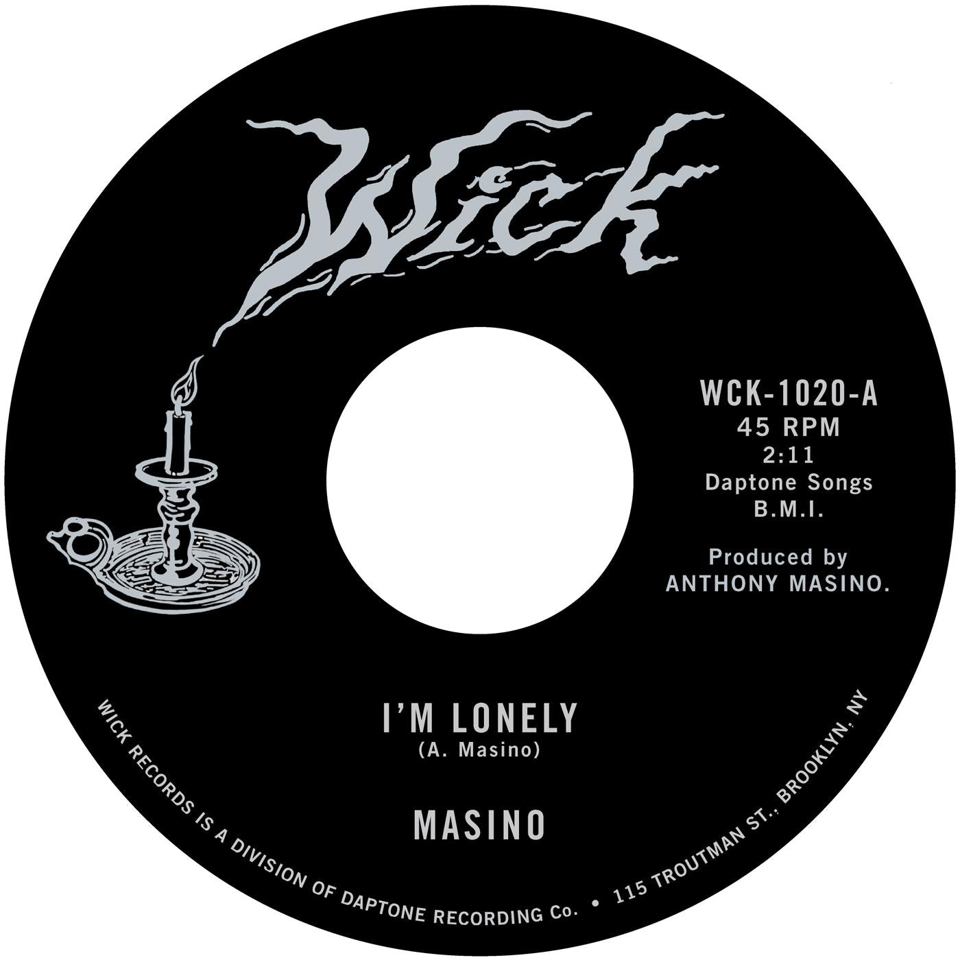 Masino | I'm Lonely b/w All I Need - Vinyl