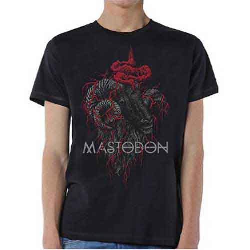 Mastodon | Rams Head Colour - T-Shirt Black