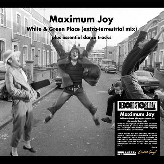 MAXIMUM JOY | White & Green Place (Extra-Terrestrial Mix) Plus Essential Dance Tracks - Vinyl