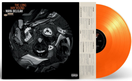 Maya Delilah | The Long Way Round [Explicit Content] (Transparent Pumpkin Spice Colored Vinyl) - Vinyl