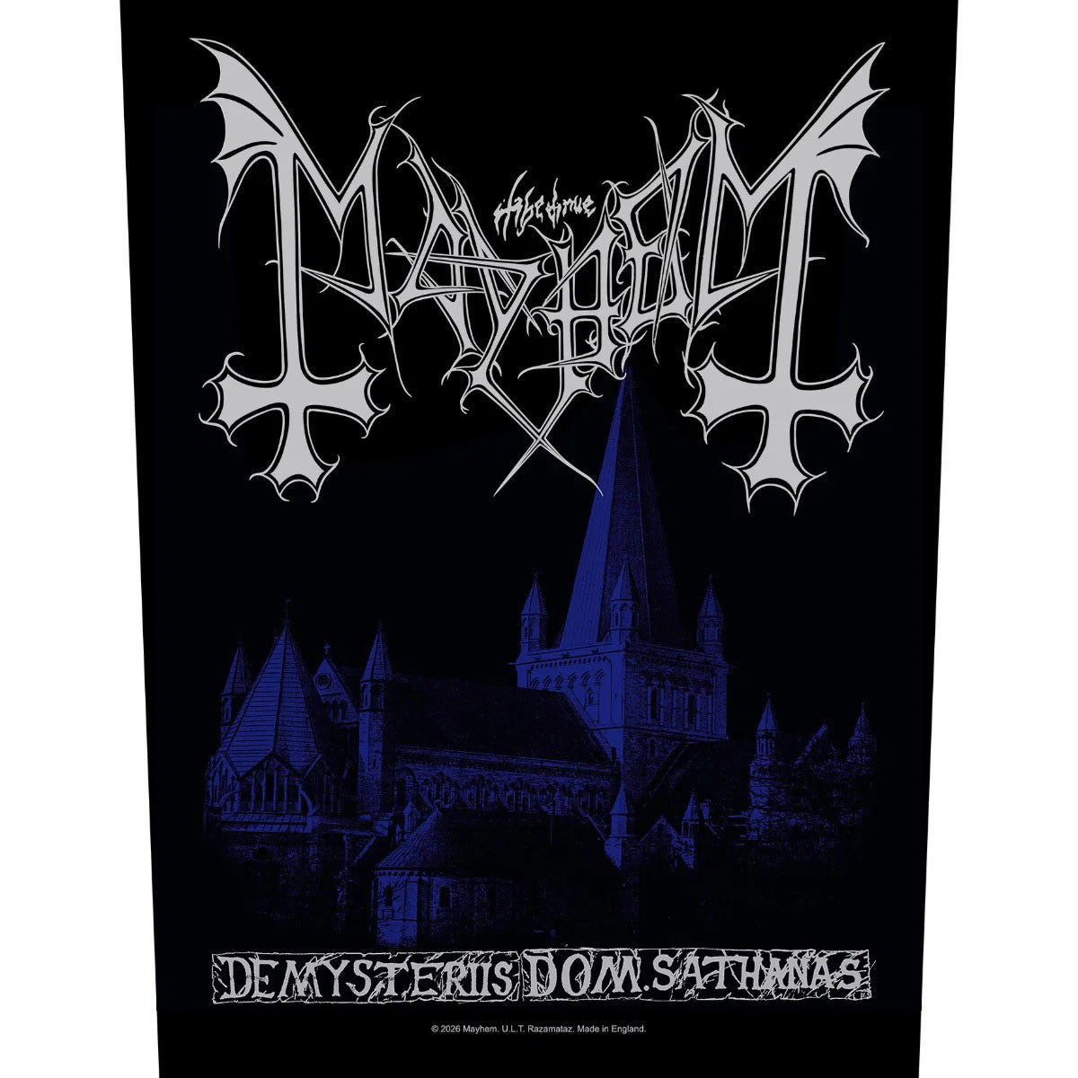 Mayhem | De Mysteriis Dom Sathanas Back Patch - Apparel