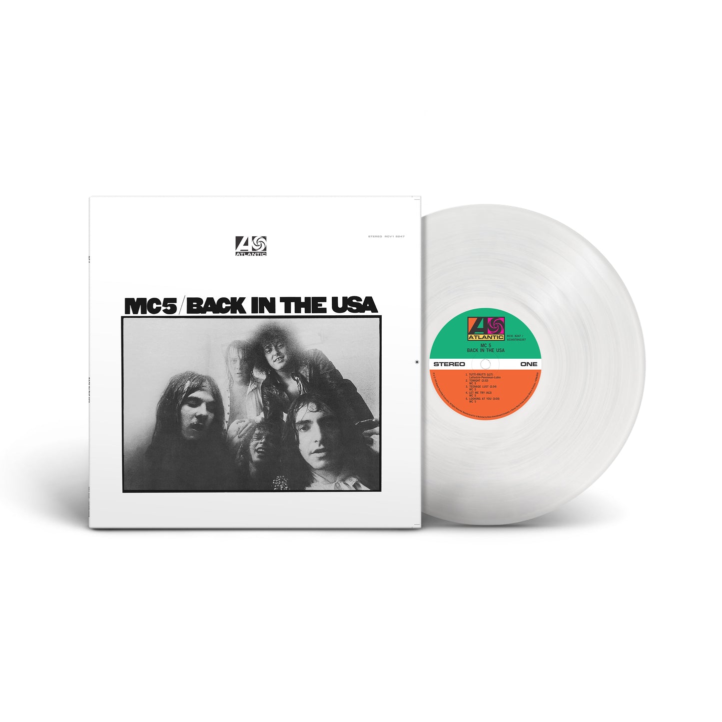 Mc5 | Back in The USA (ROCKTOBER / ATL75) (Crystal Clear Diamond Vinyl) - Vinyl
