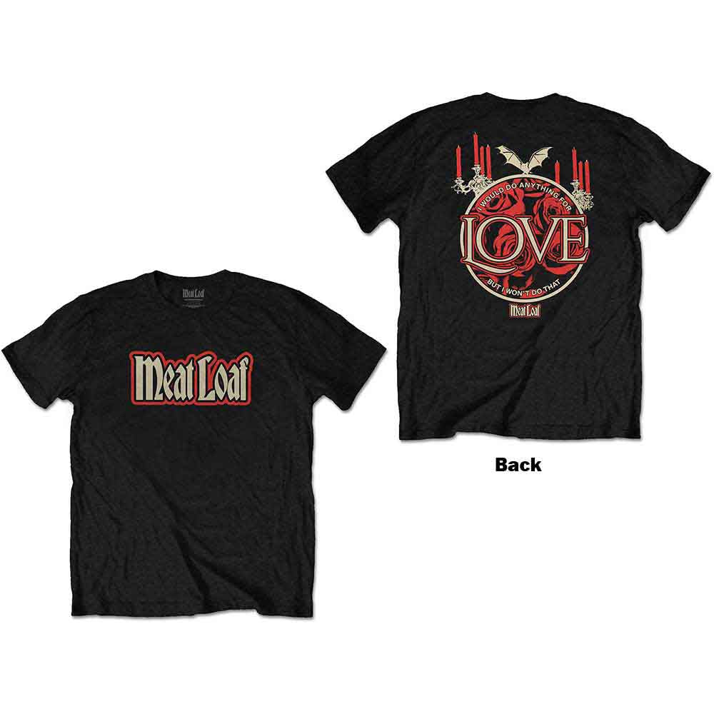 Meat Loaf | Roses - T-Shirt Black
