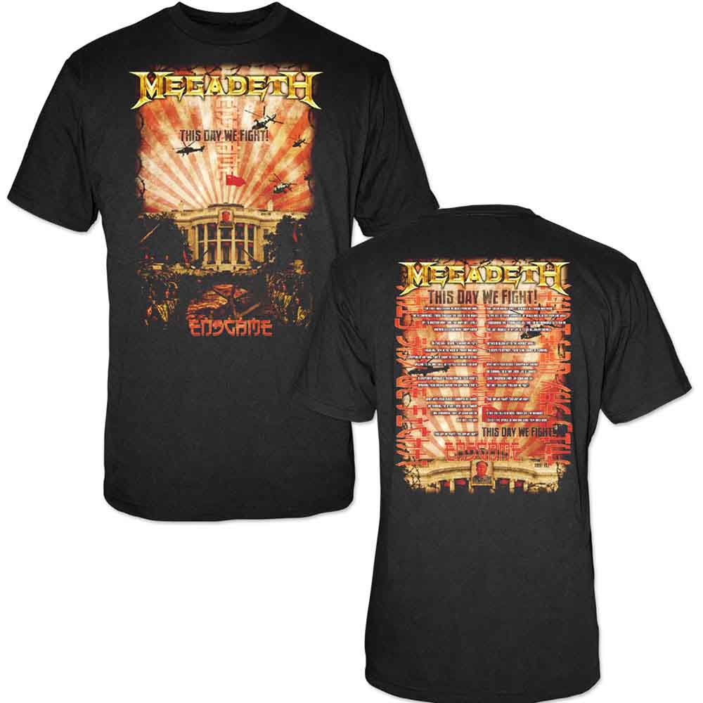Megadeth | China Whitehouse - T-Shirt Black