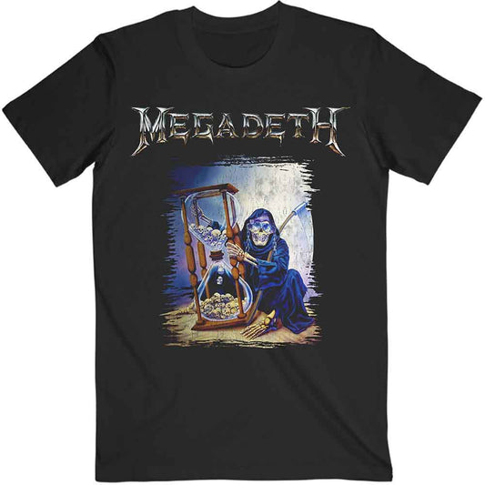 Megadeth | Countdown Hourglass - T-Shirt Black