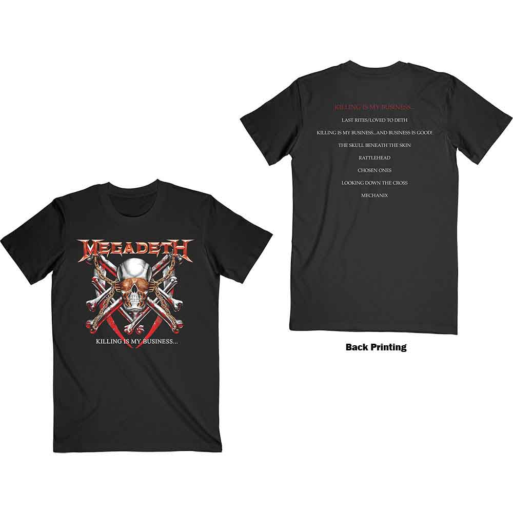 Megadeth | Killing Is My Business - T-Shirt Black