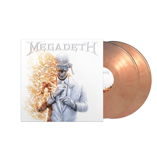 Megadeth | Megadeth (Indie Exclusive) [White Orange Marble] [2LP] - Vinyl