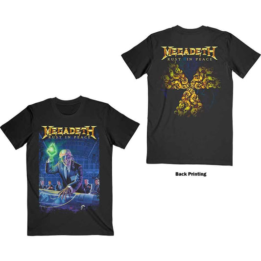 Megadeth | Rust In Peace 30th Anniversary - T-Shirt Black