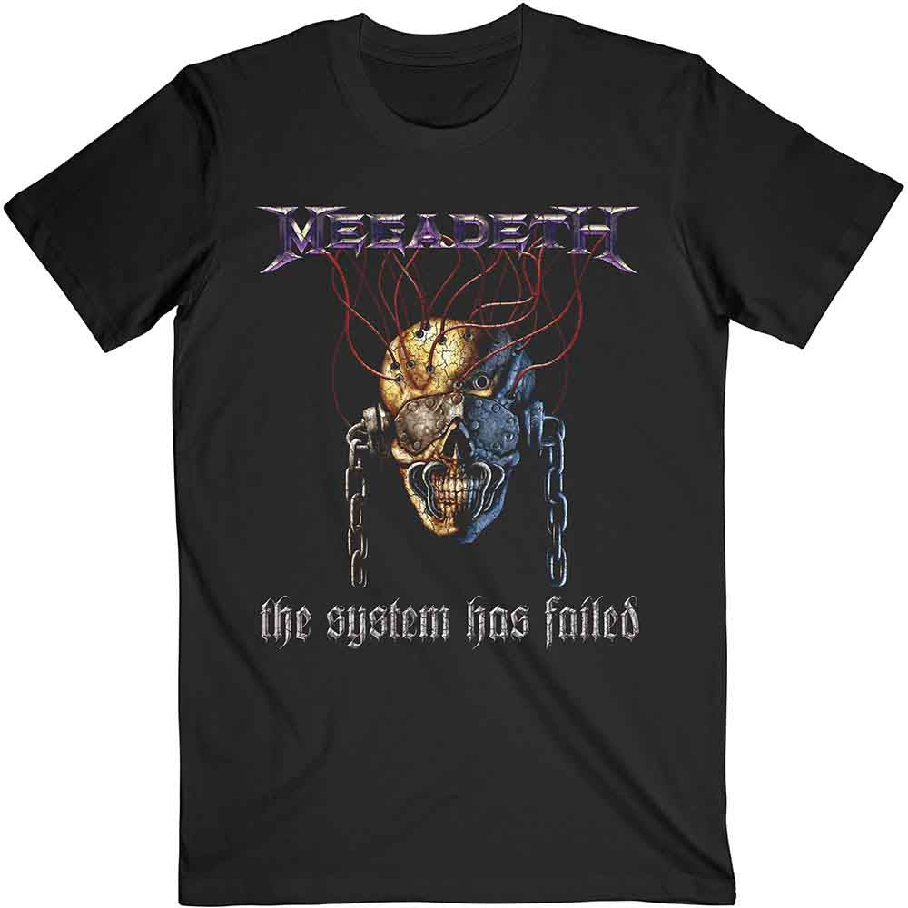 Megadeth | Systems Fail - T-Shirt Black