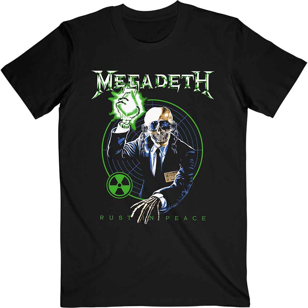 Megadeth | Vic Target Rust In Peace Anniversary - T-Shirt Black