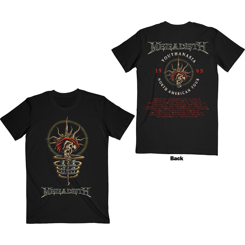 Megadeth | Youthanasia 1995 North American Tour - Black