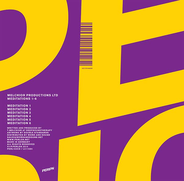 MELCHIOR PRODUCTIONS LTD | Meditations 1-6 - CD
