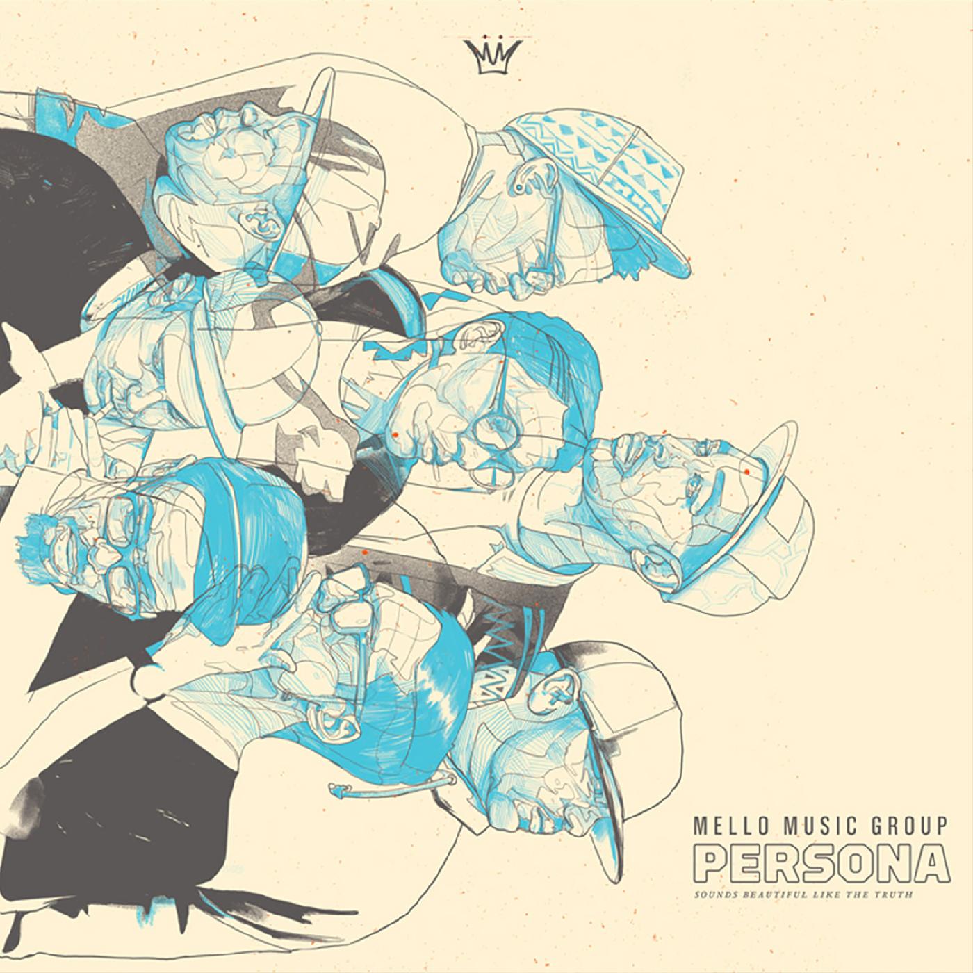 Mello Music Group | Persona (CLEAR & COLOR RORSCHACH VINYL) - Vinyl