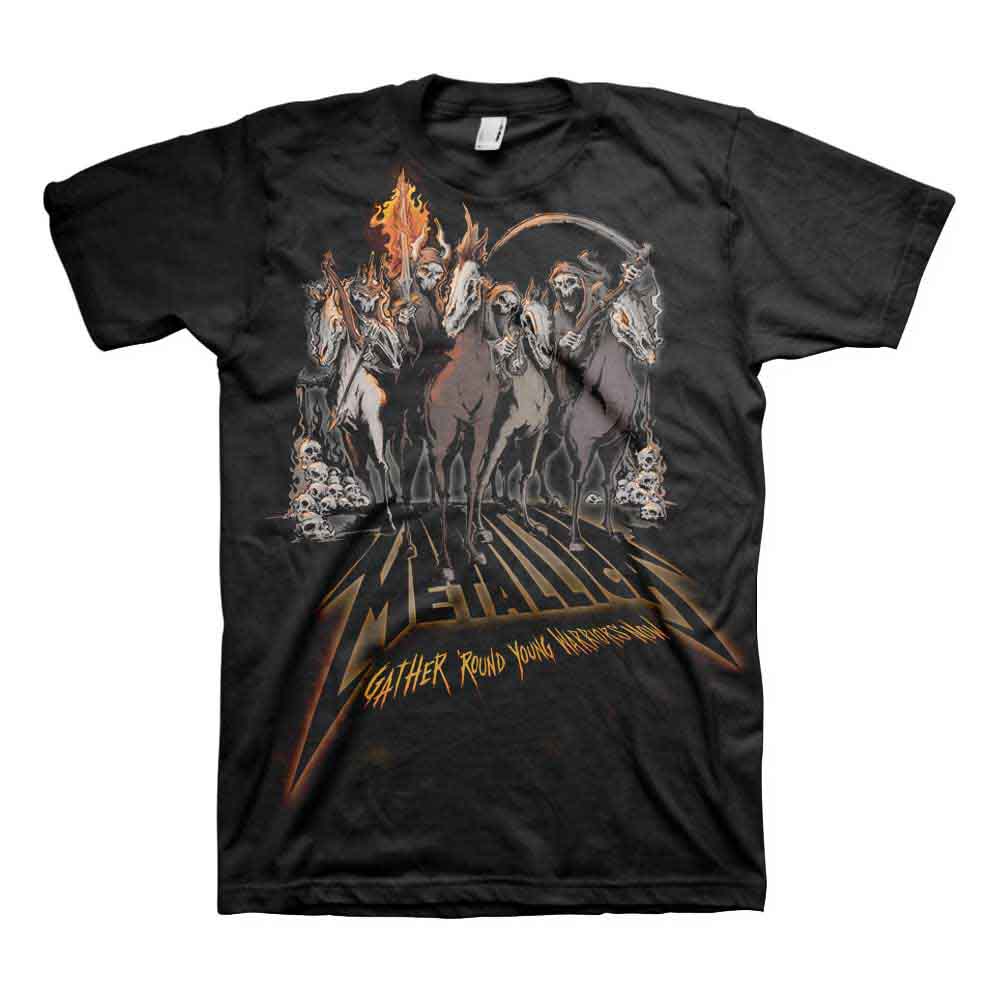 Metallica | 40th Anniversary Horsemen - T-Shirt Black
