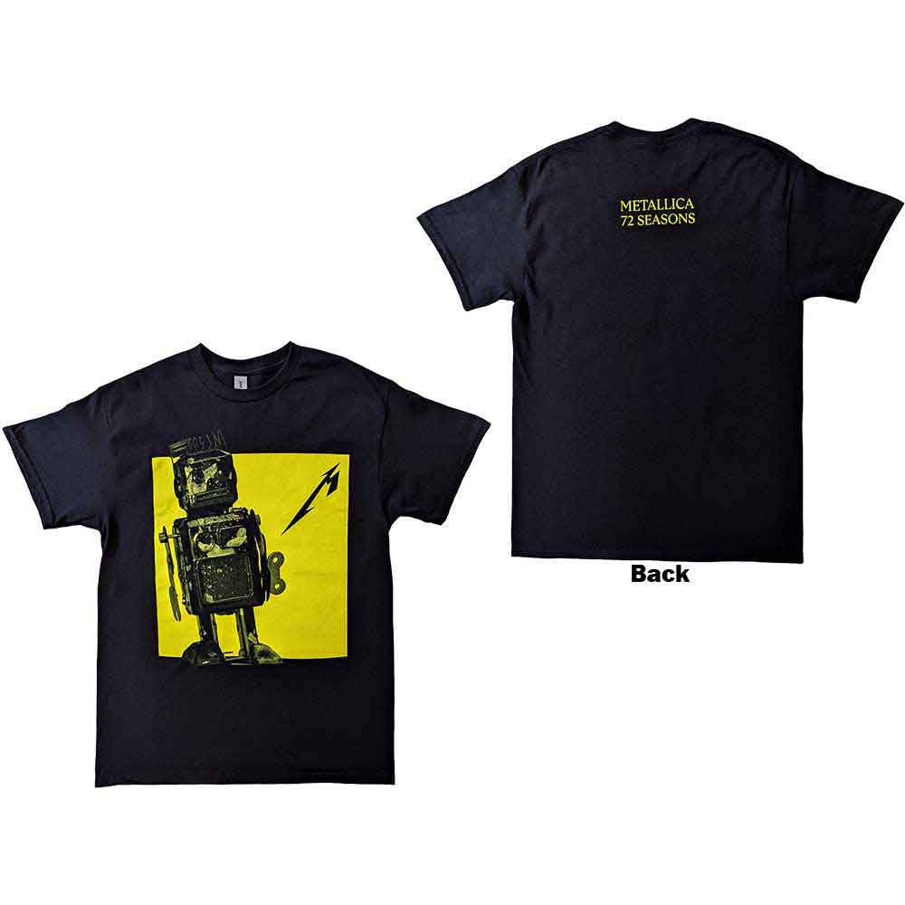 Metallica | 72 Seasons Burnt Robot - T-Shirt Black
