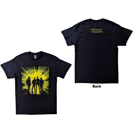 Metallica | 72 Seasons Burnt Strobe - T-Shirt Black