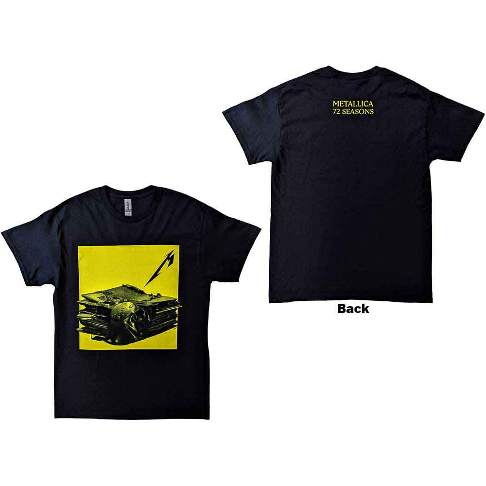 Metallica | 72 Seasons Burnt Vinyl - T-Shirt Black