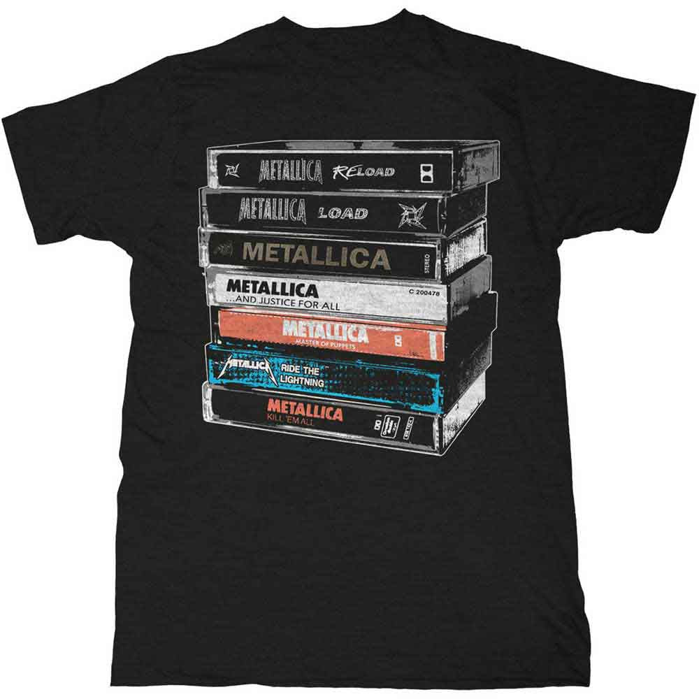 Metallica | Cassette - T-Shirt Black
