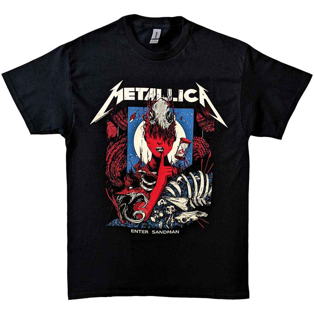 Metallica | Enter Sandman Poster - T-Shirt Black