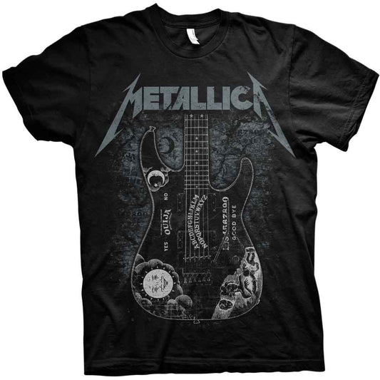 Metallica | Hammett Ouija Guitar - T-Shirt Black