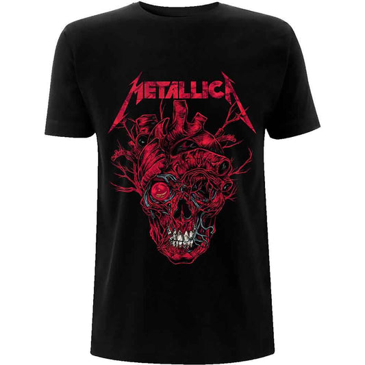 Metallica | Heart Skull - T-Shirt Black