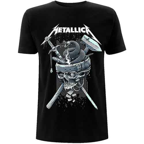 Metallica | History White Logo - T-Shirt Black