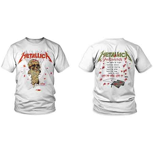 Metallica | One Landmine - T-Shirt White