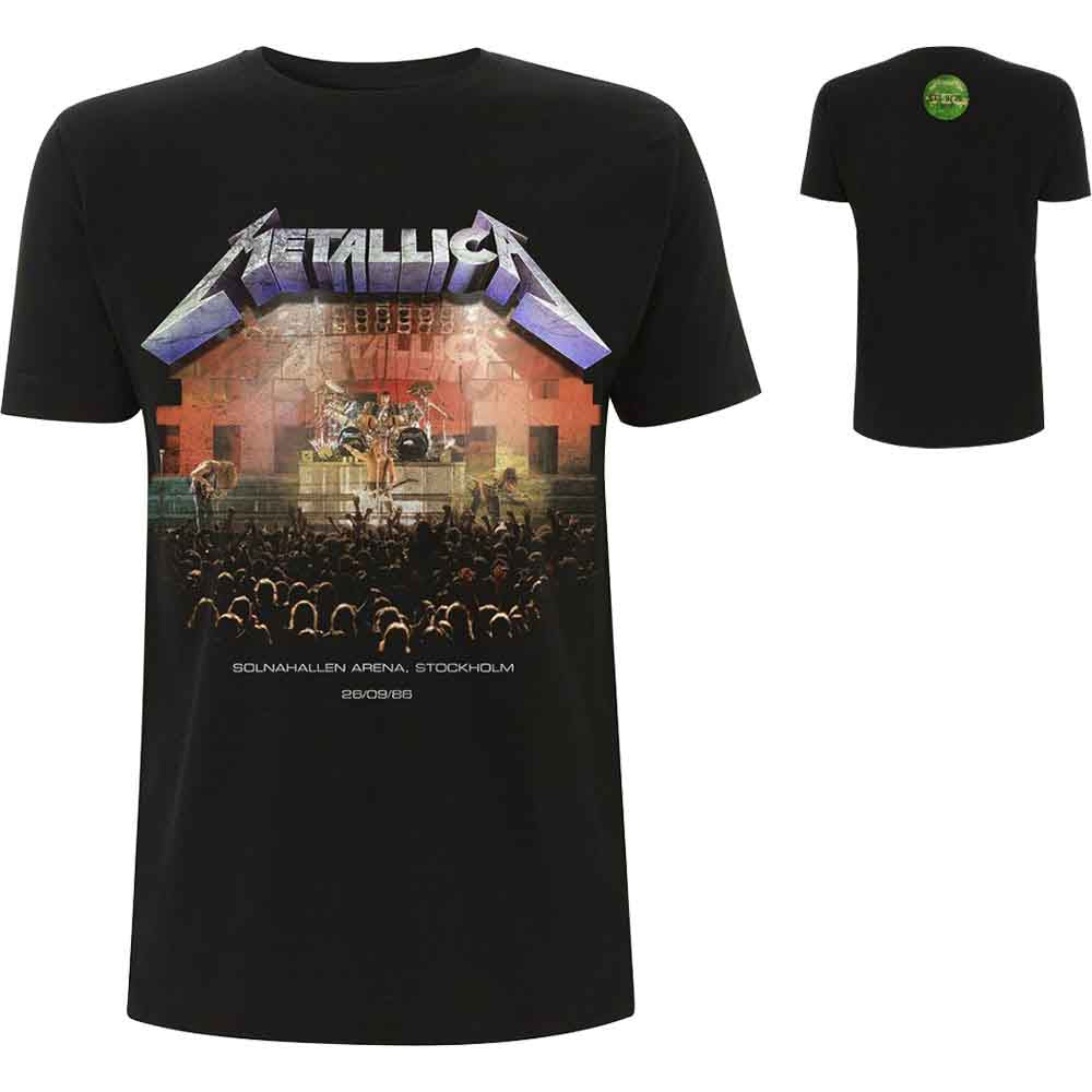 Metallica | Stockholm '86. - T-Shirt Black